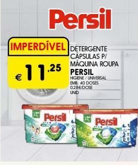 Meu Super Detergente em cápsulas persil promoção