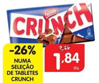 Minipreço Chocolates crunch promoção