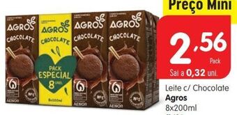 Minipreço Achocolatado agros promoção