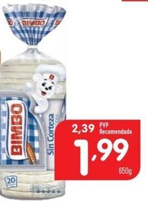 Minipreço Pão sem casca bimbo promoção