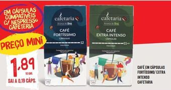 Minipreço Cápsulas de café promoção