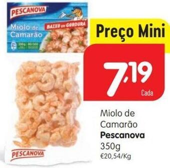 Minipreço Camarão pescanova promoção