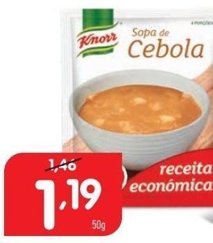 Minipreço Sopa knorr promoção