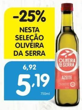 Minipreço Azeite extravirgem oliveira da serra promoção