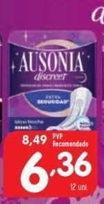 Minipreço Absorvente ausonia promoção