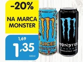 Minipreço Bebida energética monster promoção