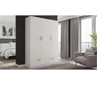 Conforama Roupeiro 3 portas 2 gavetas oslo promoção