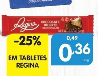 Minipreço Chocolates regina promoção
