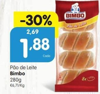 Minipreço Pão de leite bimbo promoção