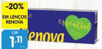 Lenços de papel renova