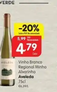Minipreço Vinho branco aveleda promoção