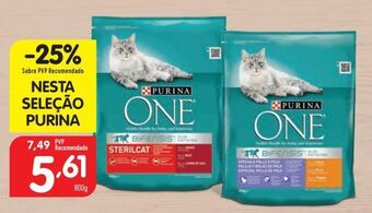 Minipreço Ração para gatos purinaone promoção