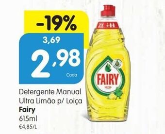 Minipreço Detergente lavalouça fairy promoção