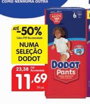 Minipreço Fraldas dodot promoção