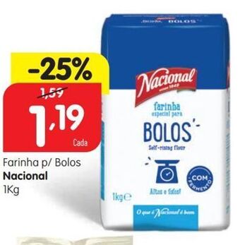 Minipreço Farinha nacional promoção