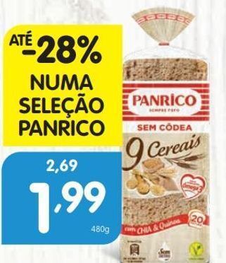 Minipreço Pão sem casca panrico promoção