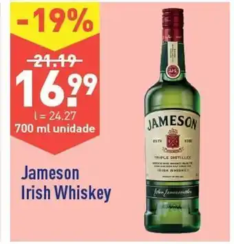 ALDI Uísque jameson promoção