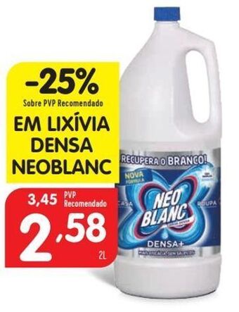 Minipreço Lexívia neoblanc promoção