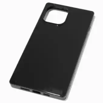 Claire's Shiny black protective phone case - fits iphone® 13 pro max promoção
