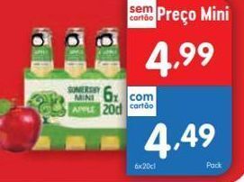 Minipreço Sidra somersby promoção