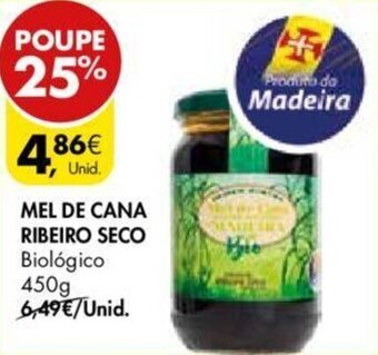 Pingo Doce Mel de Cana Ribeiro Seco 450g promoção