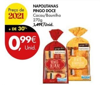 Napolitanas Pingo Doce 270g