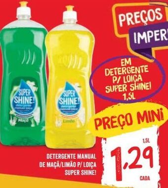 Minipreço Detergente lavalouça promoção