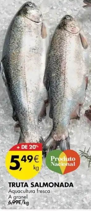 Pingo Doce Truta Salmonada Fresca 1kg promoção