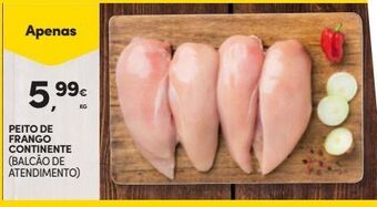 Continente Bom dia Peito de frango promoção