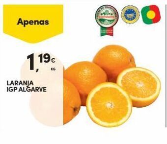 Continente Bom dia Laranja promoção