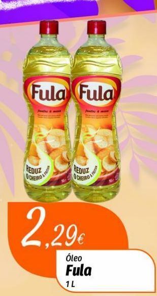 Óleo para fritar fula