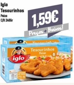 Belita Palitos de peixe iglo promoção