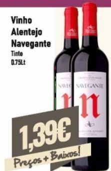 Belita Vinho tinto promoção