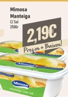Belita Manteiga mimosa promoção