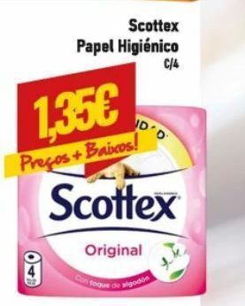 Belita Papel higiênico scottex promoção