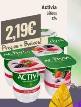 Belita Iogurte activia promoção