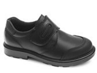 Deichmann Sapato em pele com velcro promoção