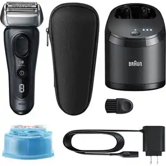MediaMarkt Máquina de barbear braun serie 8 8463cc cinzento promoção