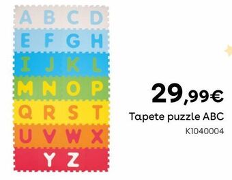 Toys R Us Baby smile - tapete puzzle abc promoção
