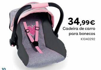 Toys R Us Love bebe - cadeira de carro para bonecos promoção