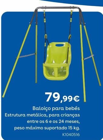 Toys R Us Sun & sport - baloiço para bebés promoção