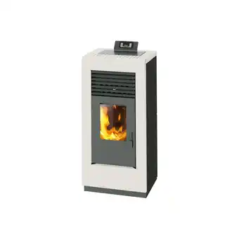 Salamandra pellets onix 10kw branco