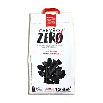 Pingo Doce Carvão 15 dm3 zero promoção