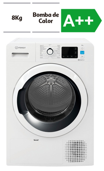 Auchan Secador roupa condensação indesit ytn m11 82krxspt promoção