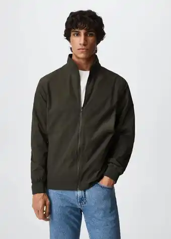 Casaco bomber impermeável