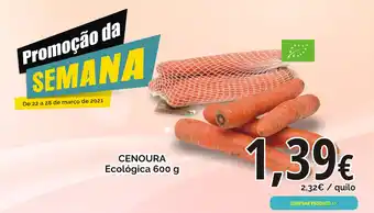 Cenoura 600g