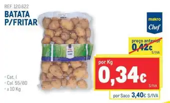 Makro Batata P/Fritar promoção