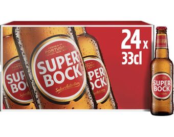 Auchan Cerveja super bock promoção