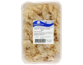 Auchan Bacalhau desfiado noruega 400 gr promoção