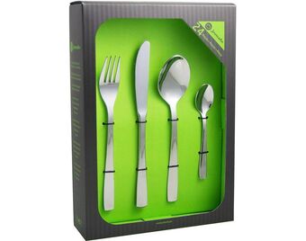 Auchan Faqueiro hotel jomafe inox. 24 pecas promoção